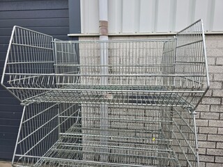 8x Grijpmand Winkel, metalen